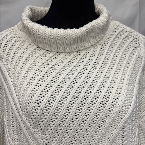 Revolve 525 America Turtleneck Knit Sweater Beige - Picture 4 of 9